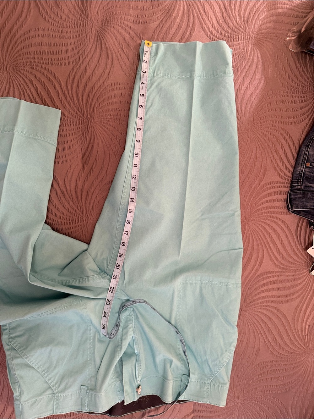 Gloria Vanderbilt turquoise Capris - Picture 4 of 4